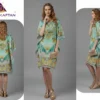 Jisha Kaftan Silk Poncho Vol 6 Feather Silk Digital Printed Kaftans Collection Wholesale
