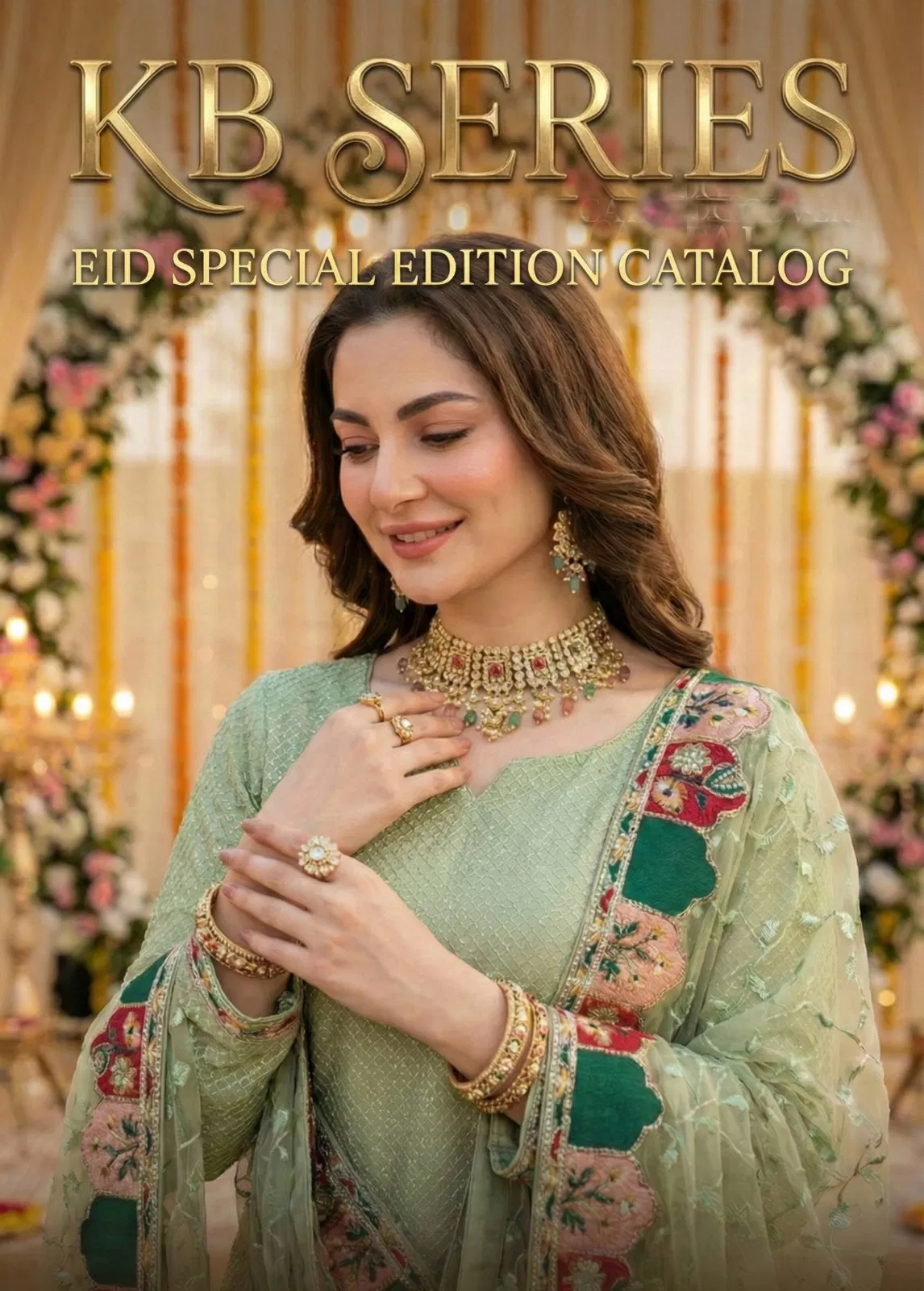 Kb 4105 Super Hit Faux Georgette Eid Special Collection Wholesale