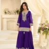 Latest Sayuri Bansuri Georgette With Embroidered Work Top Bottom And Dupatta Wholesale 2026