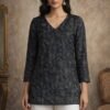 Aawiya RJ 5 Heavy Muslin Digital Printed Short Top Wholesale