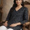 Launching Aawiya RJ 5 Heavy Muslin Digital Printed Short Top Wholesale 2026