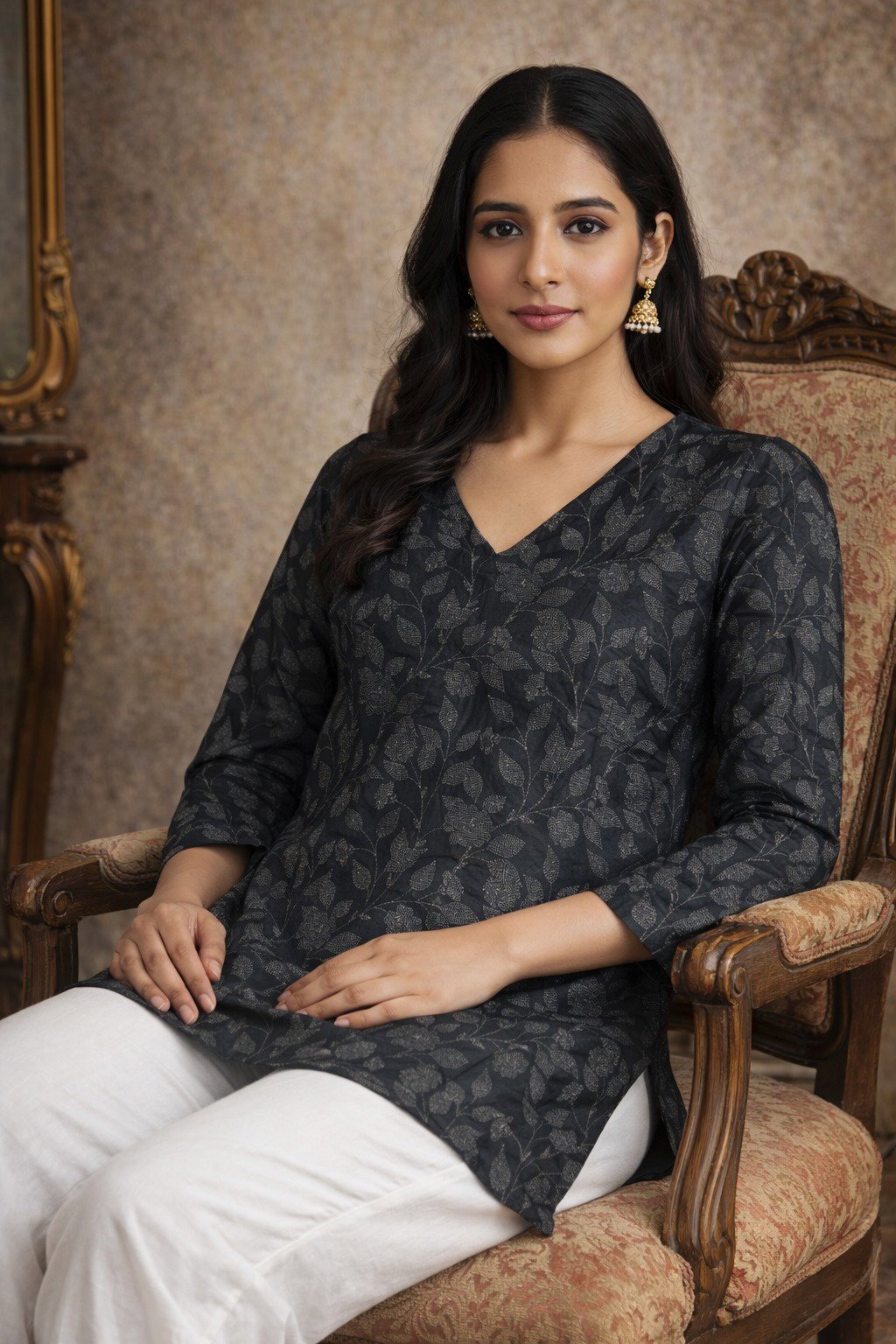 Launching Aawiya RJ 5 Heavy Muslin Digital Printed Short Top Wholesale 2026