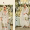 Beautiful Eba Madhubala Black And White Chinon Embroidery Top Bottom And Dupatta Wholesale 2026