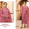 Beautiful Shree Mariya B Premium Embroidered 4102 Cotton Dupatta Pakistani Suits Wholesale 2026