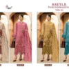 Beautiful Shree Mariya B Premium Embroidered 4102 Cotton Dupatta Pakistani Suits Wholesale 2026