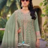 Your Choice Glory Vol 1 Chinon With Work Gown Pant With Dupatta Collection Wholesale