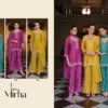 Stylish Eba Mirha Chinon With Beats Work Designer Top Bottom And Dupatta Wholesale 2026