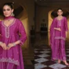 Stylish Eba Mirha Chinon With Beats Work Designer Top Bottom And Dupatta Wholesale 2026
