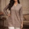 Aawiya RJ 2 Heavy Muslin Digital Printed Short Top Wholesale