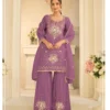 Beautiful Sayuri Mirror 10312 A And B Simar Silk Mirror Work Top Gharara And Dupatta Wholesale 2026