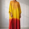 Stylish Naisha K 674 Modal Silk Bandhej Sibori Kaftan Collection Wholesale 2026