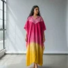 Stylish Naisha K 674 Modal Silk Bandhej Sibori Kaftan Collection Wholesale 2026