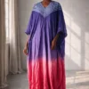 Stylish Naisha K 674 Modal Silk Bandhej Sibori Kaftan Collection Wholesale 2026