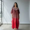 Stylish Naisha K 674 Modal Silk Bandhej Sibori Kaftan Collection Wholesale 2026