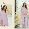 Latest Eba Rosy Color Georgette With Beats Work Designer Top Bottom And Dupatta Wholesale 2026