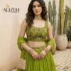 Alizeh 9006 And 9007 Georgette Designer Wear Lehenga Choli Collection Wholesale