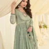 Stylish Sayuri Shabina Georgette With Embroidered Gown And Dupatta Collection Wholesale 2026