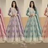 Buy Aanaya Vol 242 Faux Georgette With Work Gown Bottom And Dupatta Wholesale 2026