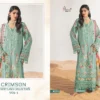 Launching Shree Crimson Luxury Lawn Collection Vol 1 Chiffon Dupatta Pakistani Suits Wholesale 2026
