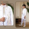 Launching Clleora Mini Maharaj Satin Thread Embroidered Work Kurta Pant And Koti Wholesale 2026