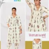 Stylish Blue Hills Woman World Vol 2 Rayon With Printed Top And Bottom Collection Wholesale 2026