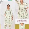 Stylish Blue Hills Woman World Vol 2 Rayon With Printed Top And Bottom Collection Wholesale 2026