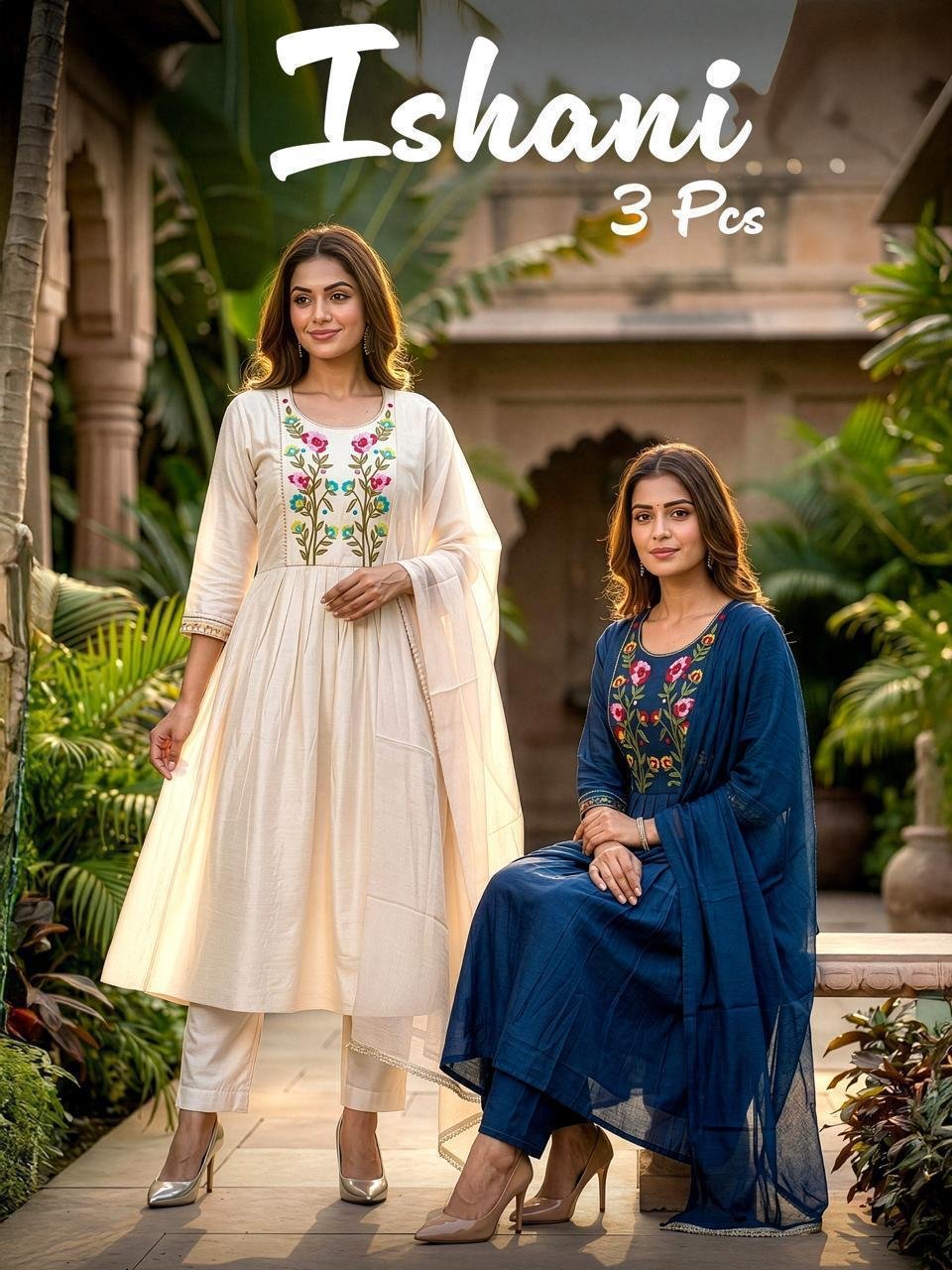 Dnp Ishanii Heavy Mal Chanderi With Lining Top With Bottom And Dupatta Collection Wholesale