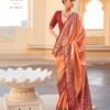 Kreshva Mantra Patola With Sambalpuri Pallu With Aqua Saree Collection Wholesale