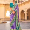 Beautiful Kreshva Mantra Patola With Sambalpuri Pallu With Aqua Saree Collection Wholesale 2026