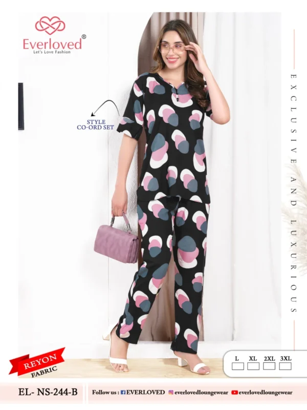 Beautiful Dnp Everloved NS 244 B Reyon co ord set Collection Wholesale 2026