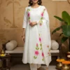 Latest Dnp Aarti 1758 Chanderi Mul Handwork Anarkali Top With Bottom And Dupatta Collection Wholesale 2026