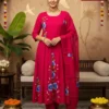 Launching Dnp Aarti 1754 Chanderi Mul Handwork Anarkali Top With Bottom And Dupatta Collection Wholesale 2026