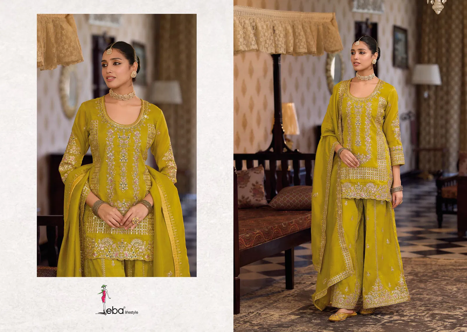 Latest Eba Aafrin Vol 1 Simar With Embroidery Work Designer Salwar Kameez Wholesale 2026