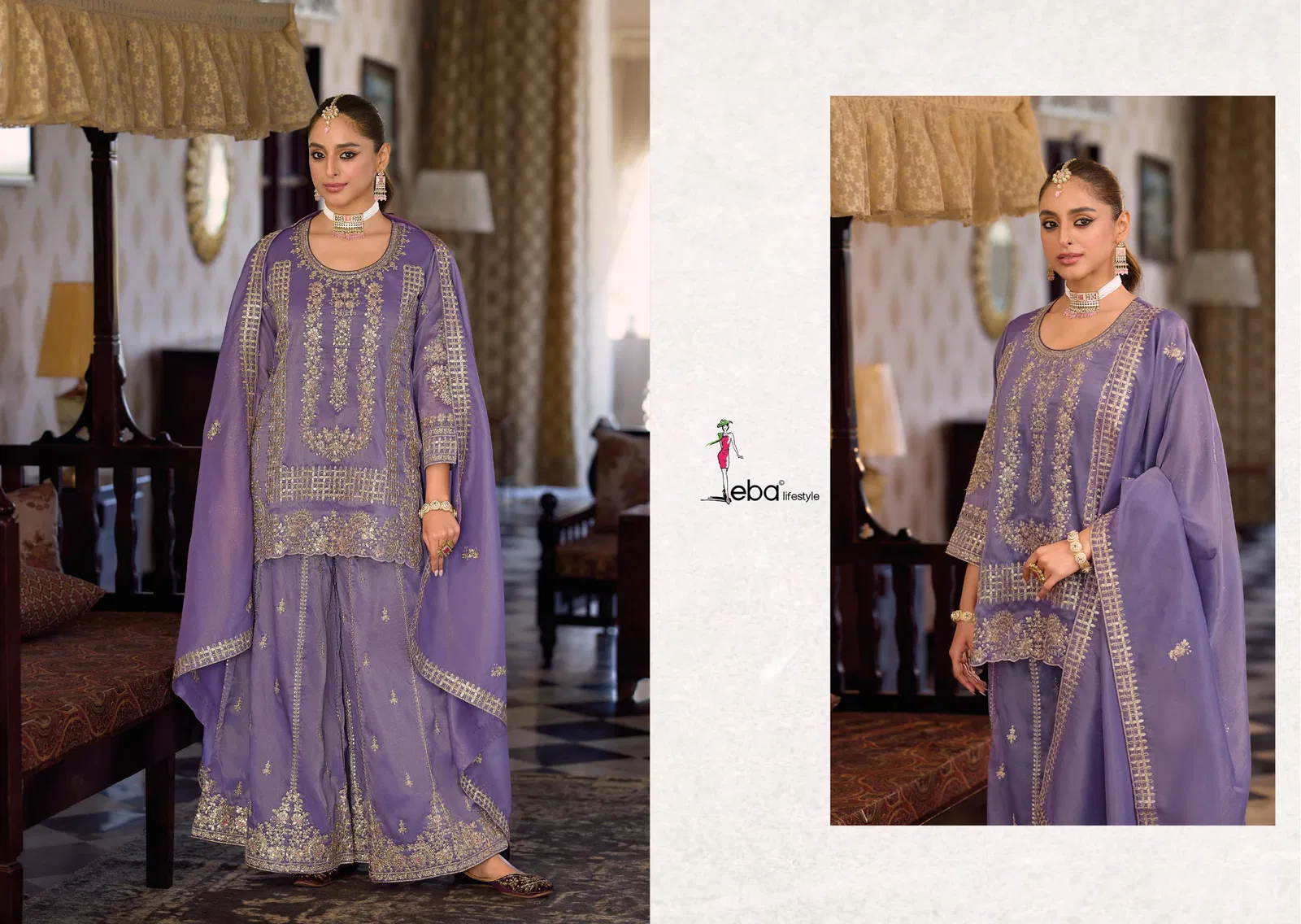 Latest Eba Aafrin Vol 1 Simar With Embroidery Work Designer Salwar Kameez Wholesale 2026