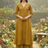 Dnp Prachi 83 And 84 Vertican Anarkali Top With Plazzo Wholesale