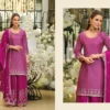 Launching Eba Ziya Chinon With Embroidery Work Designer Top Bottom And Dupatta Wholesale 2026