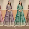 Stylish Aanaya Vol 243 Faux Georgette With Work Designer Gown And Dupatta Collection Wholesale 2026