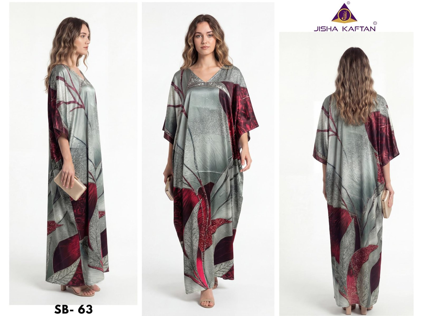 Buy Jisha Satin Breeze Vol 8 Japan Satin Digital Printed Kaftan Wholesale 2026