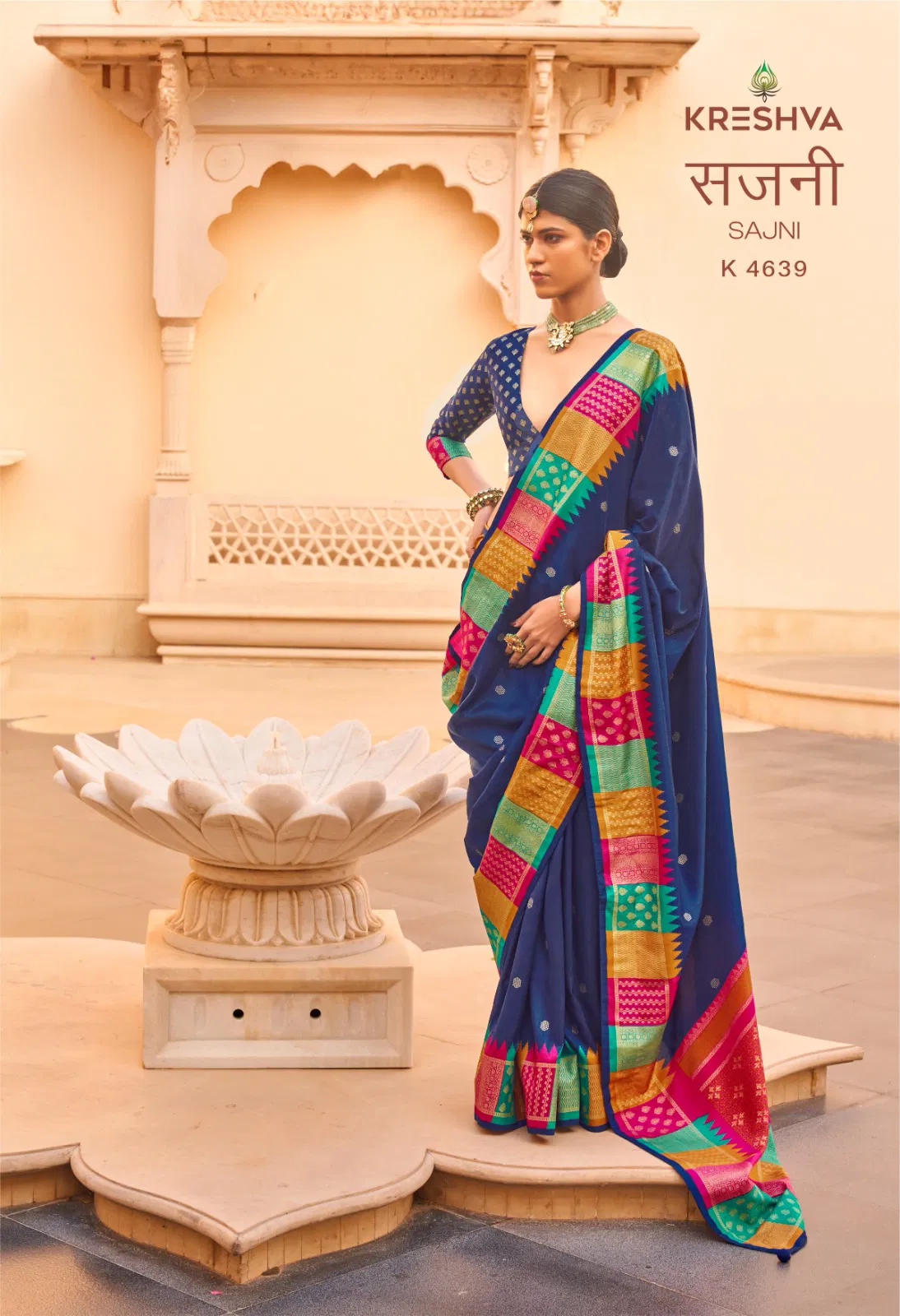 Launching Kreshva Sajni Silk With Printed Traditional Wear Saree Collection Wholesale 2026