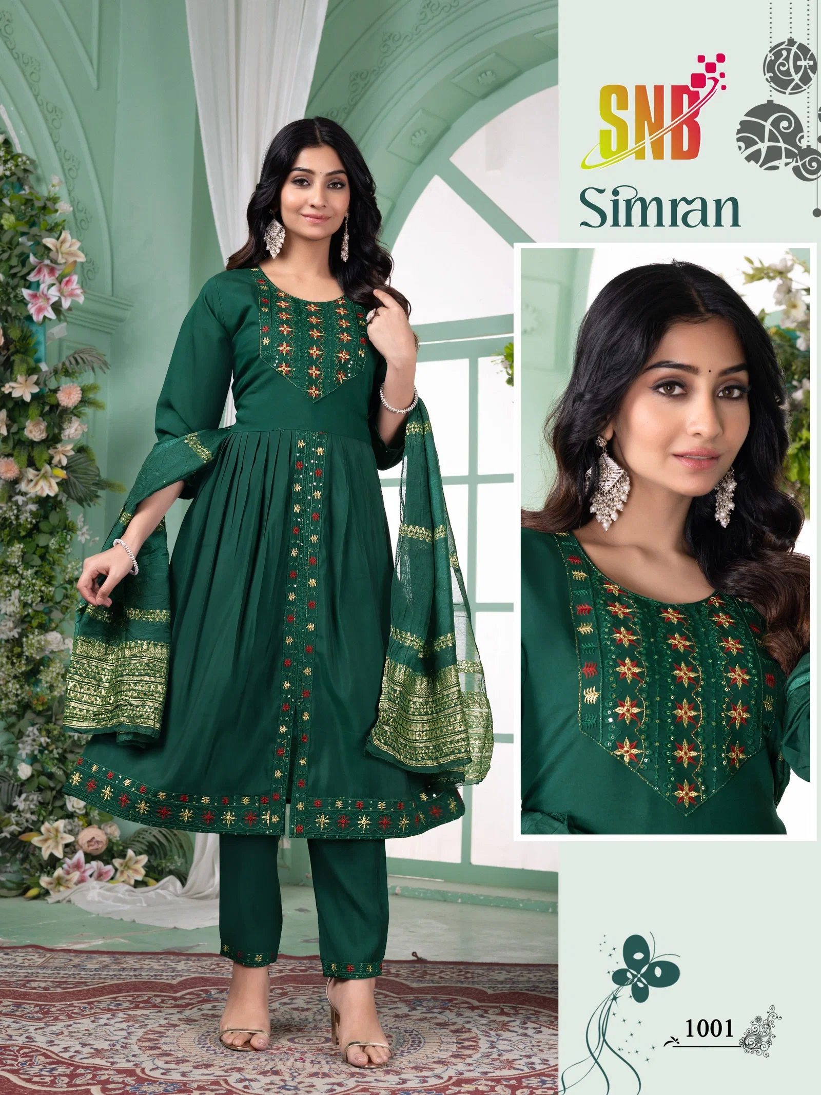 Stylish Dnp Simran Vol 1 Roman Silk Kurti With Bottom And Dupatta Set Wholesale 2026