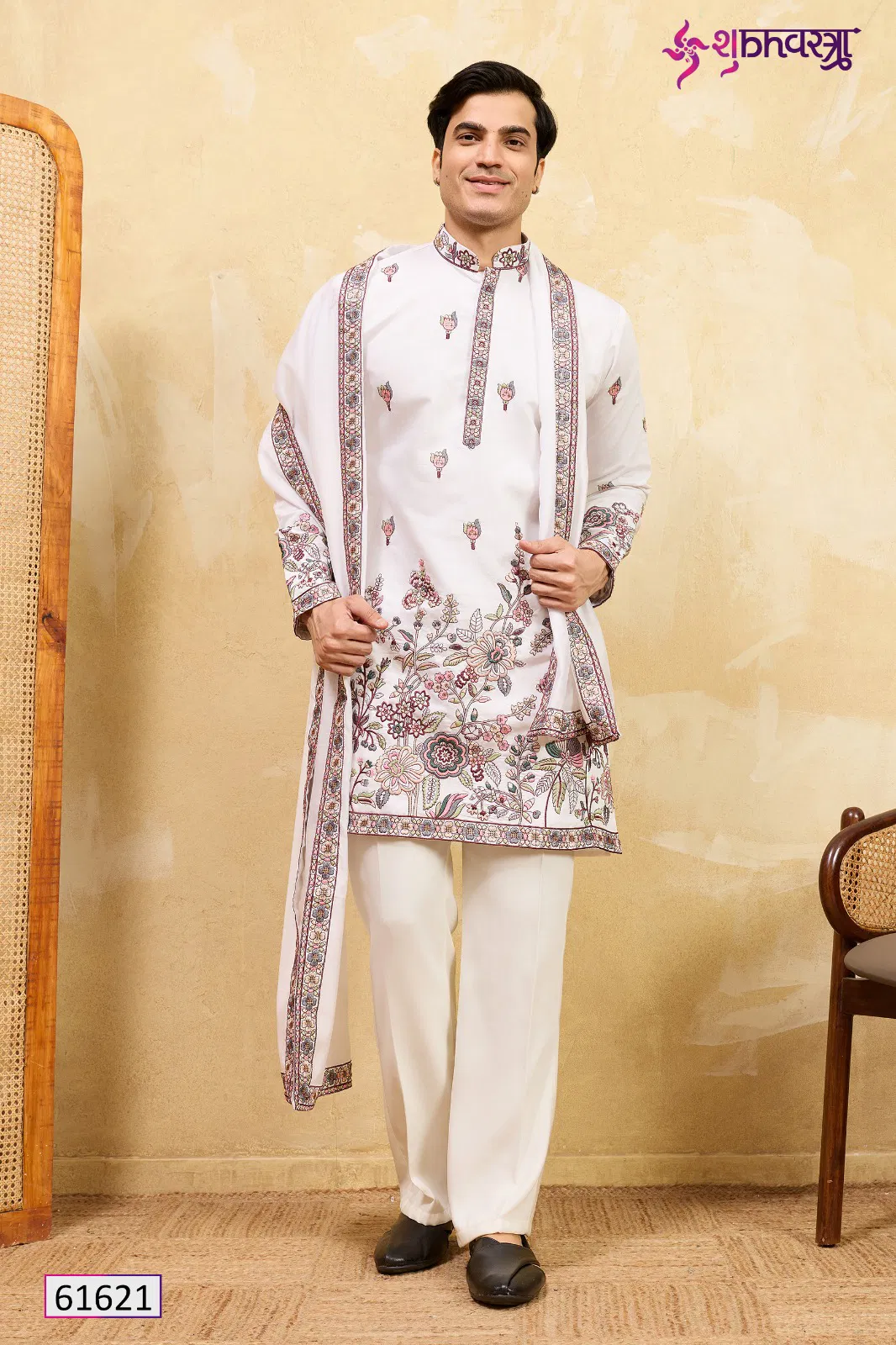 Launching Shubhvastra Regal Veil Viscose Silk Thread Work Kurta And Dupatta Wholesale 2026