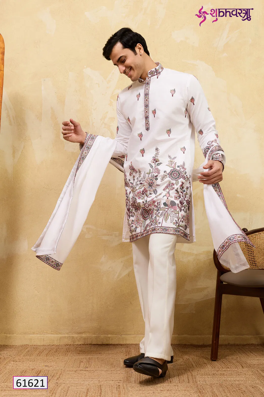 Launching Shubhvastra Regal Veil Viscose Silk Thread Work Kurta And Dupatta Wholesale 2026