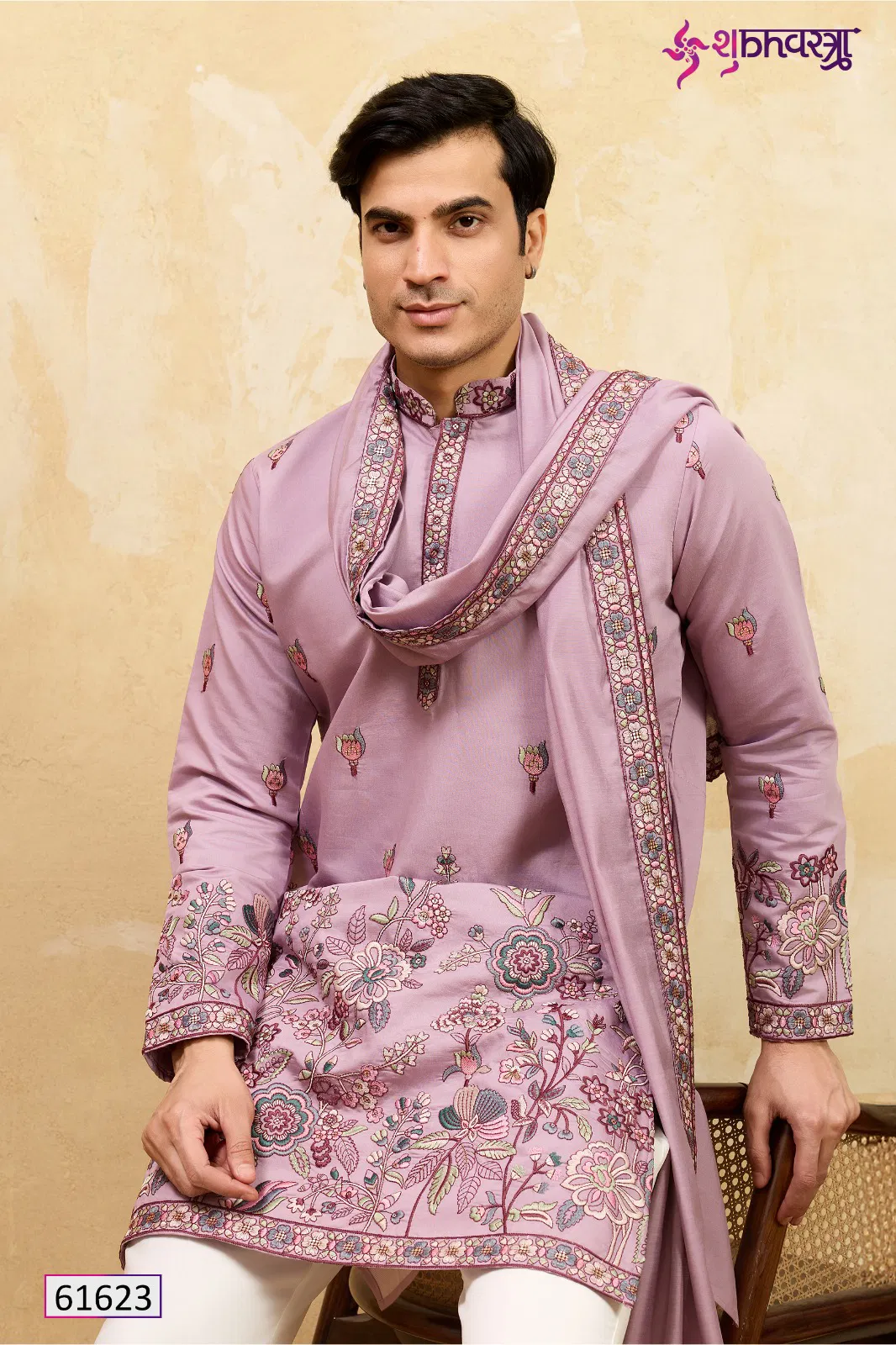 Launching Shubhvastra Regal Veil Viscose Silk Thread Work Kurta And Dupatta Wholesale 2026