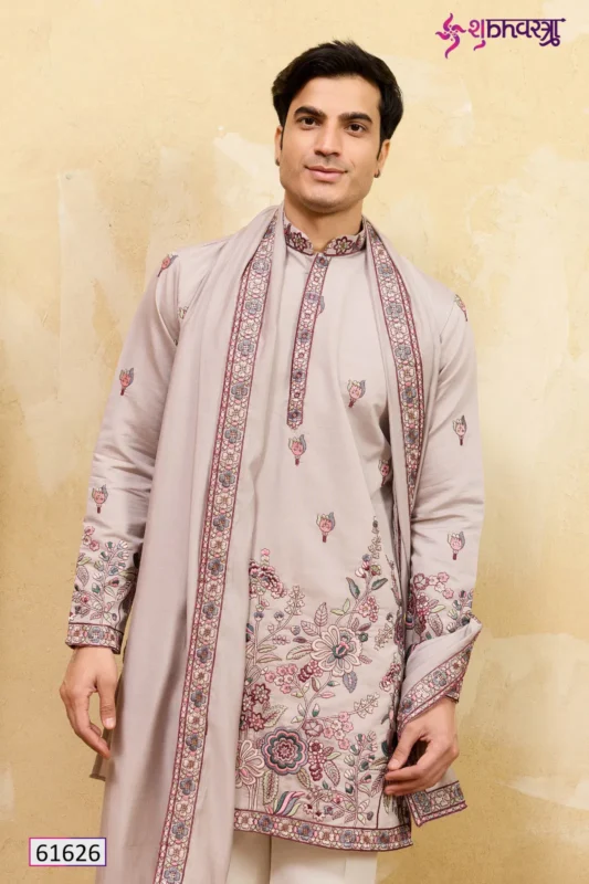 Launching Shubhvastra Regal Veil Viscose Silk Thread Work Kurta And Dupatta Wholesale 2026