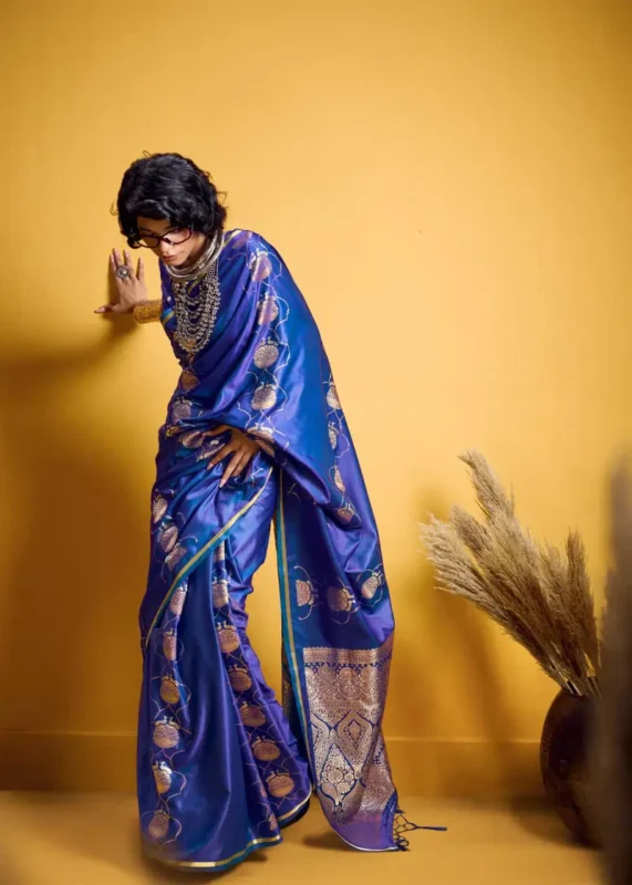 Stylish Rajtex Kanthkala Vama Satin Silk Handloom Weaving Traditional Saree Collection Wholesale 2026