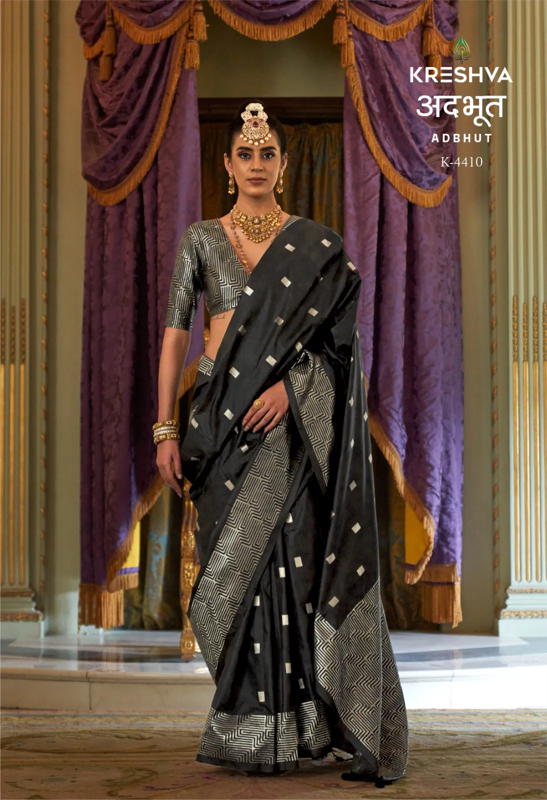 Beautiful Kreshva Adbhut P V Super Fine Silk Zari Weaving Saree Collection Wholesale 2026