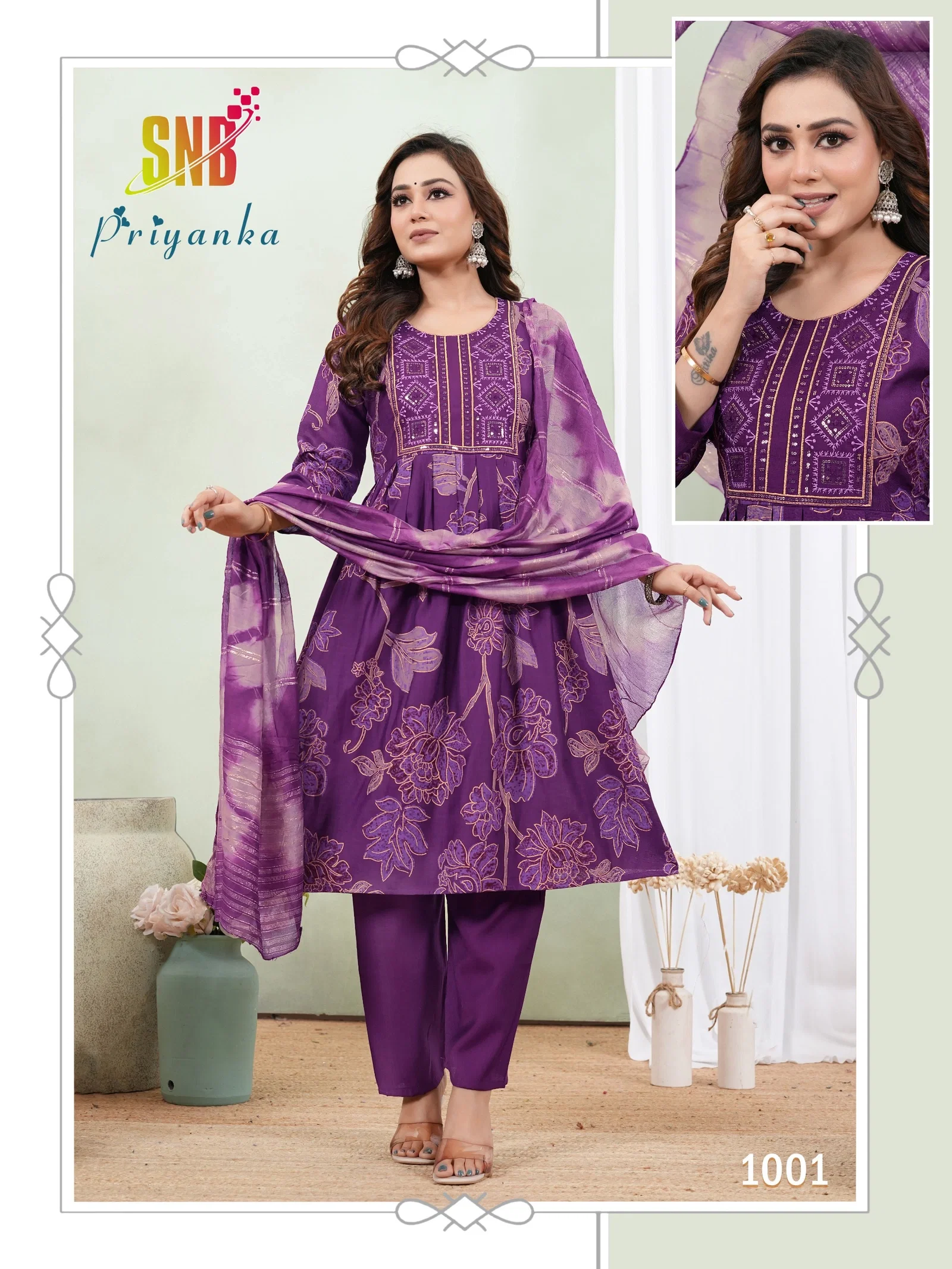 Buy Dnp Priyanka Vol 1 Silk Umbrella Kurti With Bottom And Dupatta Wholesale 2026