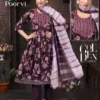 Latest Dnp Poorvi Vol 1 Vertican Umbrella Cut Top With Bottom And Dupatta Collection Wholesale 2026