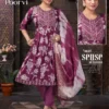 Latest Dnp Poorvi Vol 1 Vertican Umbrella Cut Top With Bottom And Dupatta Collection Wholesale 2026