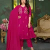 Buy Dnp Prisha V2 Heavy Mul Chanderi Top Bottom With Dupatta Wholesale 2026